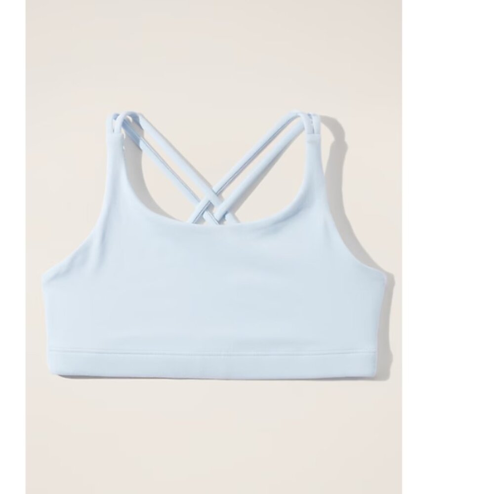 Athleta Girl - Upbeat Bra - Porcelain Blue - Size XXL
